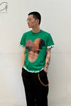Walter Van BeirendonCK T-shirt AW22-23 8018 Green